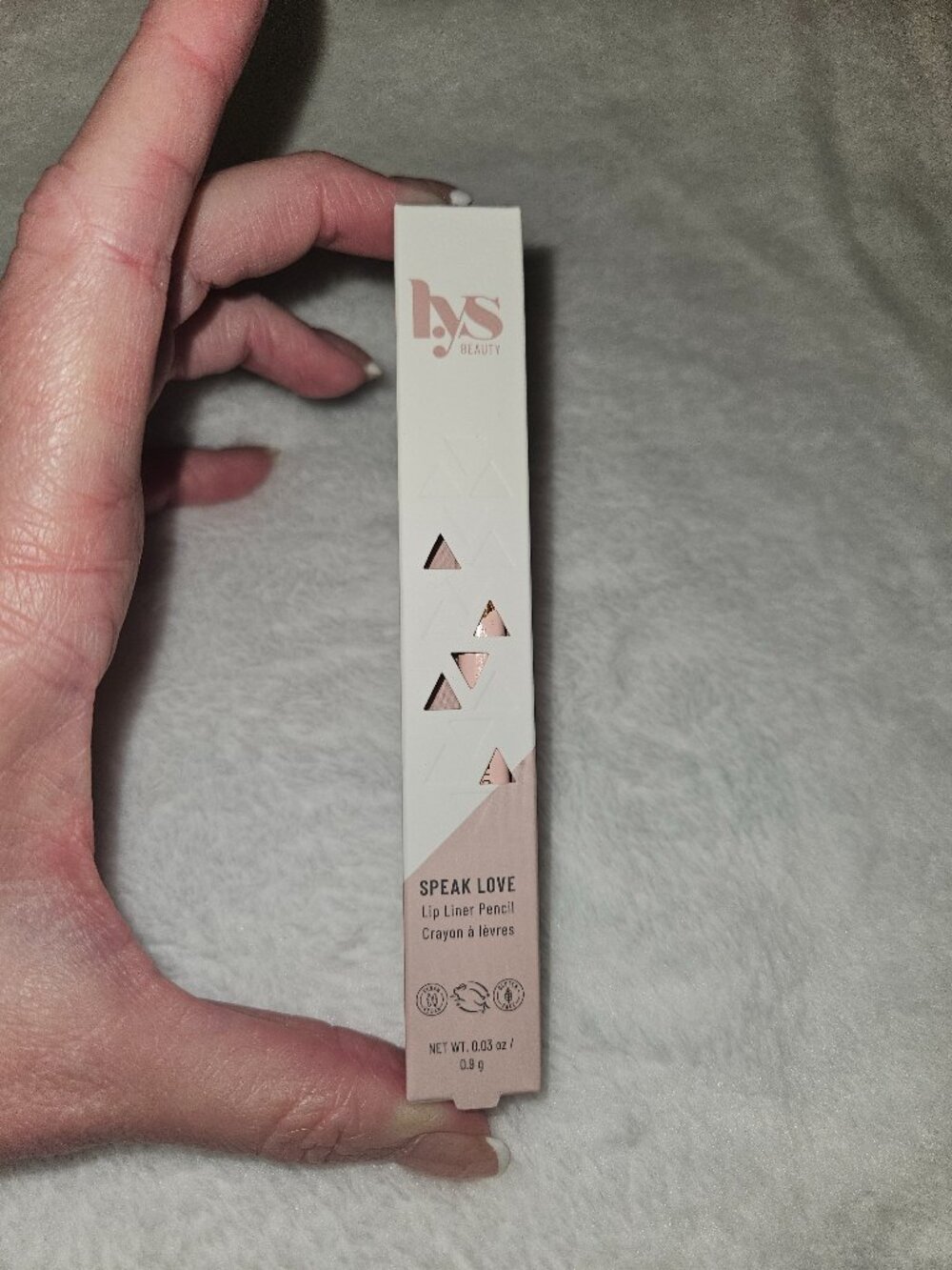 NIB l.ys Beauty "Speak Love" Lip Liner Pencil